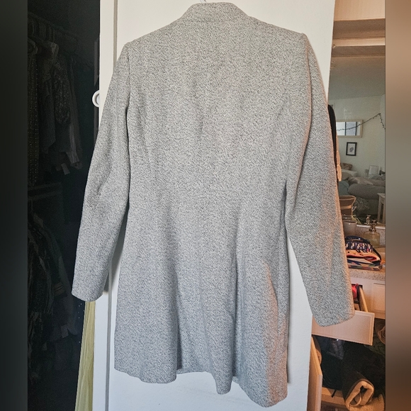 Gray fitted jacket - Picture 3 of 5